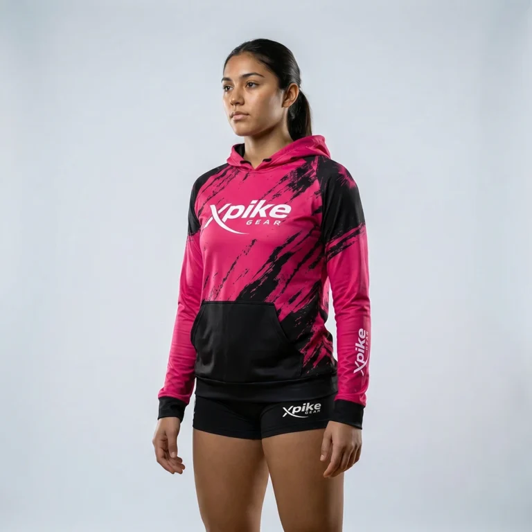 Fierce Sublimated Hoodie · Fierce · Color Magenta